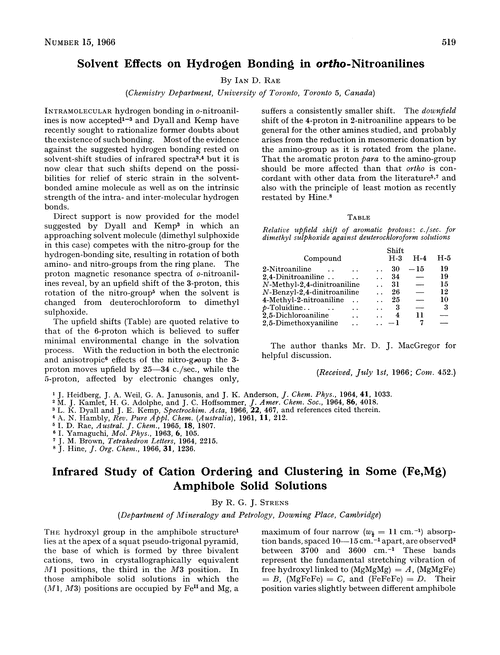 Solvent effects on hydrogen bonding in ortho-nitroanilines