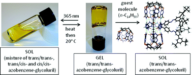 A transparent photo-responsive organogel based on a glycoluril ...