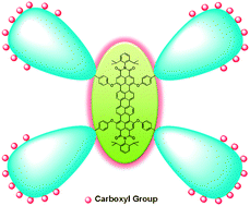 Graphical abstract: Photostable, hydrophilic and functional near infrared quaterrylenediimide-cored dendrimers for biomedical imaging