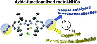 Access to functionalised silver(i) and gold(i) N-heterocyclic carbenes ...