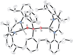 Graphical abstract: Synthesis and characterization of compounds with the Al–O–X (X = Si, P, C) structural motif