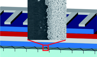 Graphical abstract: Silver front electrode grids for ITO-free all printed polymer solar cells with embedded and raised topographies, prepared by thermal imprint, flexographic and inkjet roll-to-roll processes