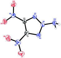 Graphical abstract: Derivatives of 5-nitro-1,2,3-2H-triazole – high performance energetic materials