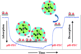 Graphical abstract: The genesis of a heterogeneous catalyst: in situ observation of a transition metal complex adsorbing onto an oxide surface in solution