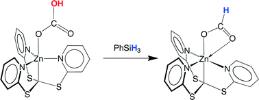 Graphical abstract: Reduction of bicarbonate and carbonate to formate in molecular zinc complexes