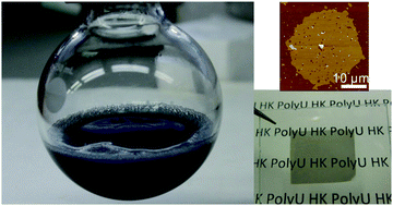 Graphical abstract: Salt-assisted direct exfoliation of graphite into high-quality, large-size, few-layer graphene sheets