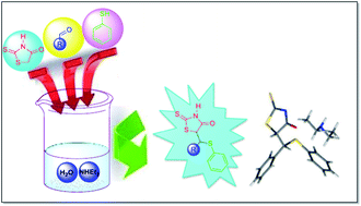 Graphical abstract: An efficient and green procedure for synthesis of rhodanine derivatives by aldol-thia-Michael protocol using aqueous diethylamine medium