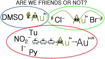 Studies on the reactions of [AuCl4]− with different nucleophiles in ...