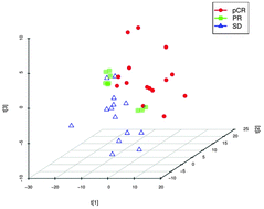 Graphical abstract: A metabolomics approach for predicting the response to neoadjuvant chemotherapy in cervical cancer patients