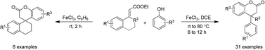 Graphical abstract: Lewis acid promoted dual bond formation: facile synthesis of dihydrocoumarins and spiro-tetracyclic dihydrocoumarins