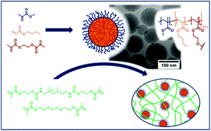 Graphical abstract: Incorporation of core–shell particles into methacrylate based composites for improvement of the mechanical properties