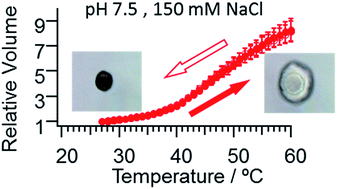 Graphical abstract: Smart hydrogels exhibiting UCST-type volume changes under physiologically relevant conditions