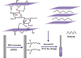 Graphical abstract: Novel dextran/graphene oxide composite material as a sorbent for solid-phase microextraction of polar aromatic compounds