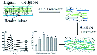 Graphical abstract: Structural and physico-chemical properties of insoluble rice bran fiber: effect of acid–base induced modifications