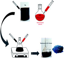 Graphical abstract: Green biosynthesis of ruthenium oxide nanoparticles on nickel foam as electrode material for supercapacitor applications