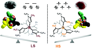 Graphical abstract: Molecular isomerism induced Fe(ii) spin state difference based on the tautomerization of the 4(5)-methylimidazole group