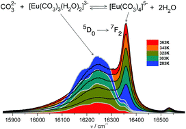 Graphical abstract: Eu(iii) and Cm(iii) tetracarbonates – in the quest for the limiting species in solution