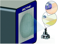 Graphical abstract: An acoustic on-chip goniometer for room temperature macromolecular crystallography