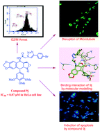 Graphical abstract: Click chemistry-assisted synthesis of triazolo linked podophyllotoxin conjugates as tubulin polymerization inhibitors