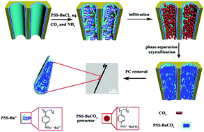 Morphology control of BaCO3 by template and polymer–inorganic precursor ...