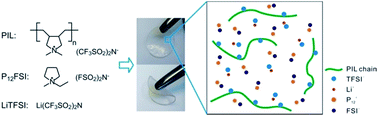 Graphical abstract: Polymeric ionic liquid–ionic plastic crystal all-solid-state electrolytes for wide operating temperature range lithium metal batteries