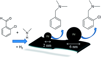 Graphical abstract: Selective catalytic amination of halogenated aldehydes with calcined palladium catalysts