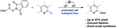 Catalyst-free electrochemical decarboxylative cross-coupling of N ...