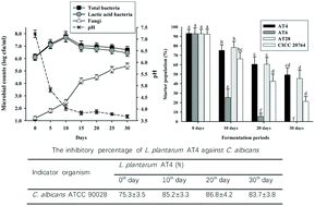 Graphical abstract: Characterization of a probiotic starter culture with anti-Candida activity for Chinese pickle fermentation