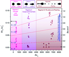 Graphical abstract: Motion, deformation and pearling of ferrofluid droplets due to a tunable moving magnetic field