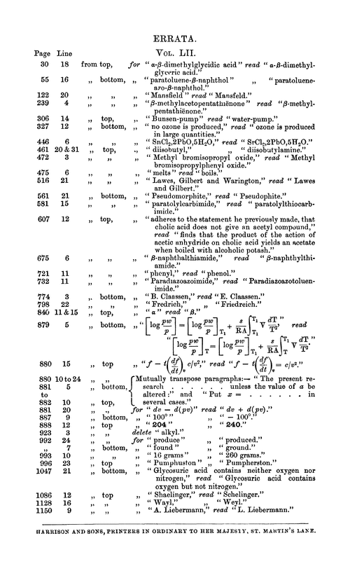 Errata