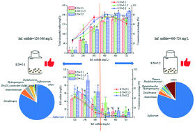 Graphical abstract: Exploration and verification of the effect of S/N ratios on elemental sulfur generation in a simultaneous sulfide and nitrate removal process