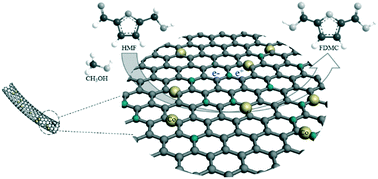 Graphical abstract: N-Doped carbon nanotube encapsulated cobalt for efficient oxidative esterification of 5-hydroxymethylfurfural