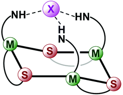 Graphical abstract: Cluster self-assembly and anion binding by metal complexes of non-innocent thiazolidinyl–thiolate ligands