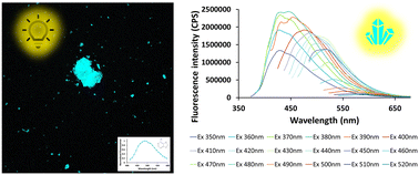 Graphical abstract: Intrinsic fluorescence of nucleobase crystals