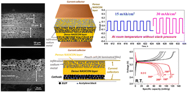 Graphical abstract: High-rate cycling in 3D dual-doped NASICON architectures toward room-temperature sodium-metal-anode solid-state batteries