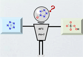 Graphical abstract: Why does the cyclic pentazolate anion fail to undergo N-oxidization in oxone solution?