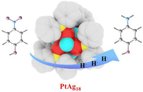 Graphical abstract: PtAg18 superatoms costabilized by phosphines and halides: synthesis, structure, and catalysis