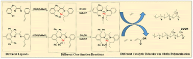 Graphical abstract: Ligand pre-inserted α-diimine palladium catalysts and mechanism studies in olefin polymerization