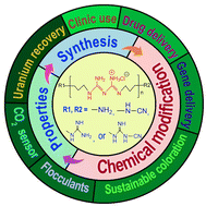 Graphical abstract: Poly(hexamethylene biguanide) hydrochloride (PHMB)-based materials: synthesis, modification, properties, determination, and application