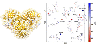 Graphical abstract: Unsupervised deep learning for molecular dynamics simulations: a novel analysis of protein–ligand interactions in SARS-CoV-2 Mpro