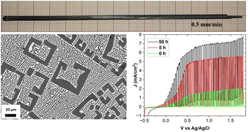 Graphical abstract: Durability of SrTiO3–TiO2 eutectic composite as a photoanode for photoelectrochemical water splitting