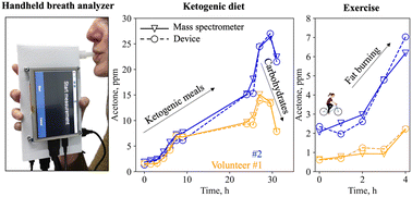 Handheld device quantifies breath acetone for real-life metabolic ...