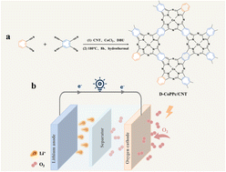 Graphical abstract: Highly effective bifunctional defective cobalt phthalocyanine for photo-involved lithium-oxygen batteries