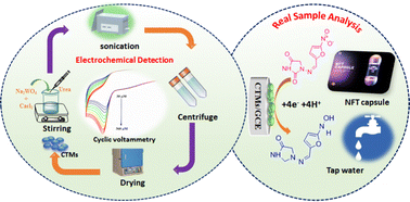 Graphical abstract: Development of novel microsphere structured – calcium tungstate as efficacious electrocatalyst for the detection of antibiotic drug nitrofurantoin