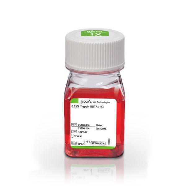 胰蛋白酶-EDTA消化液(0.25%)含酚红|胰酶