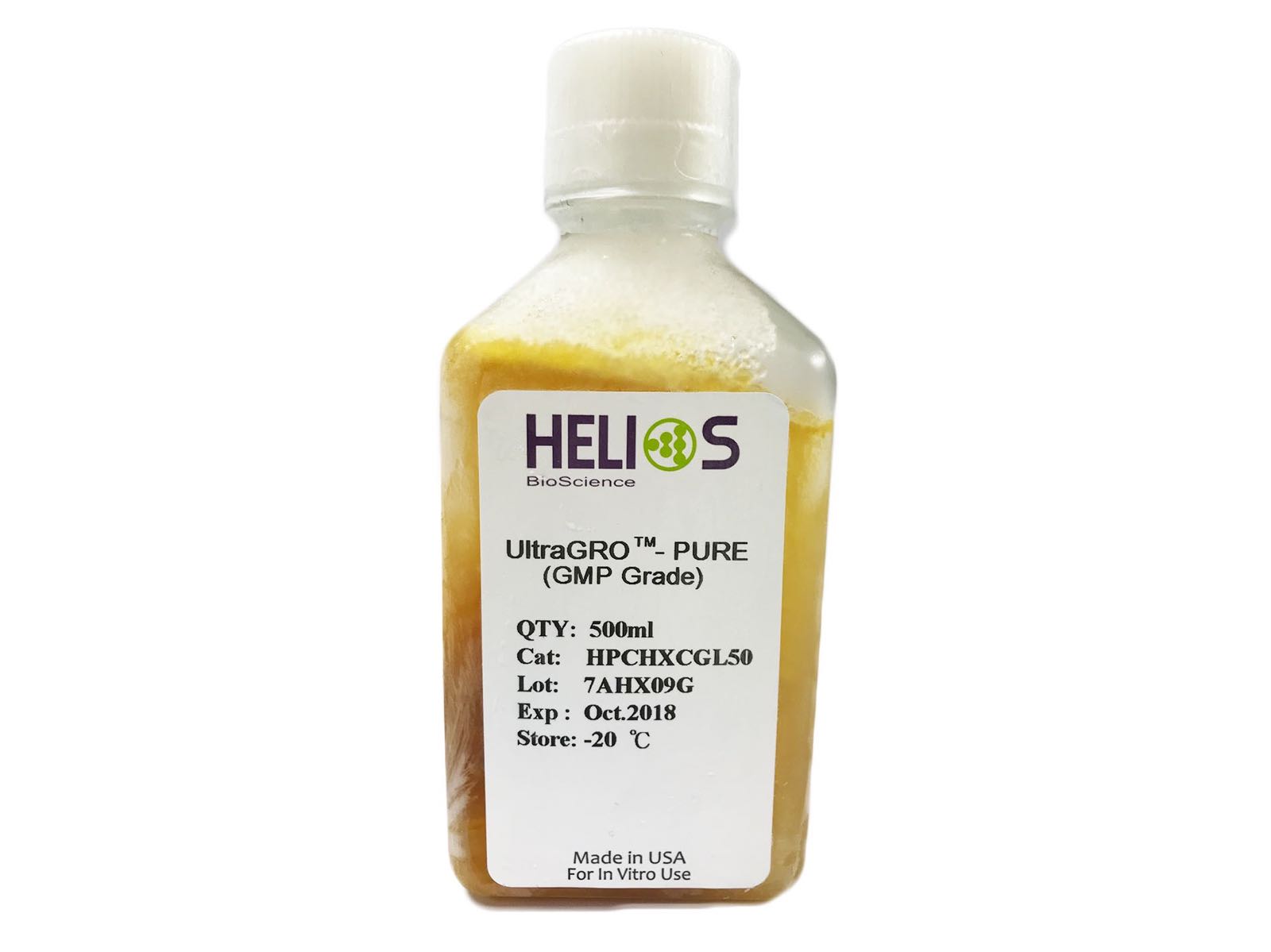 Helios UltraGRO™-PURE 细胞培养添加物  血清替代物
